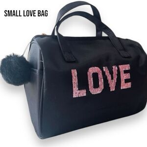 LOVE BAG Love Sequins Embroidery Crossbody Small Bag